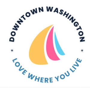 Downtown Washington on the Waterfront DBA Washington Harbor District Alliance Logo